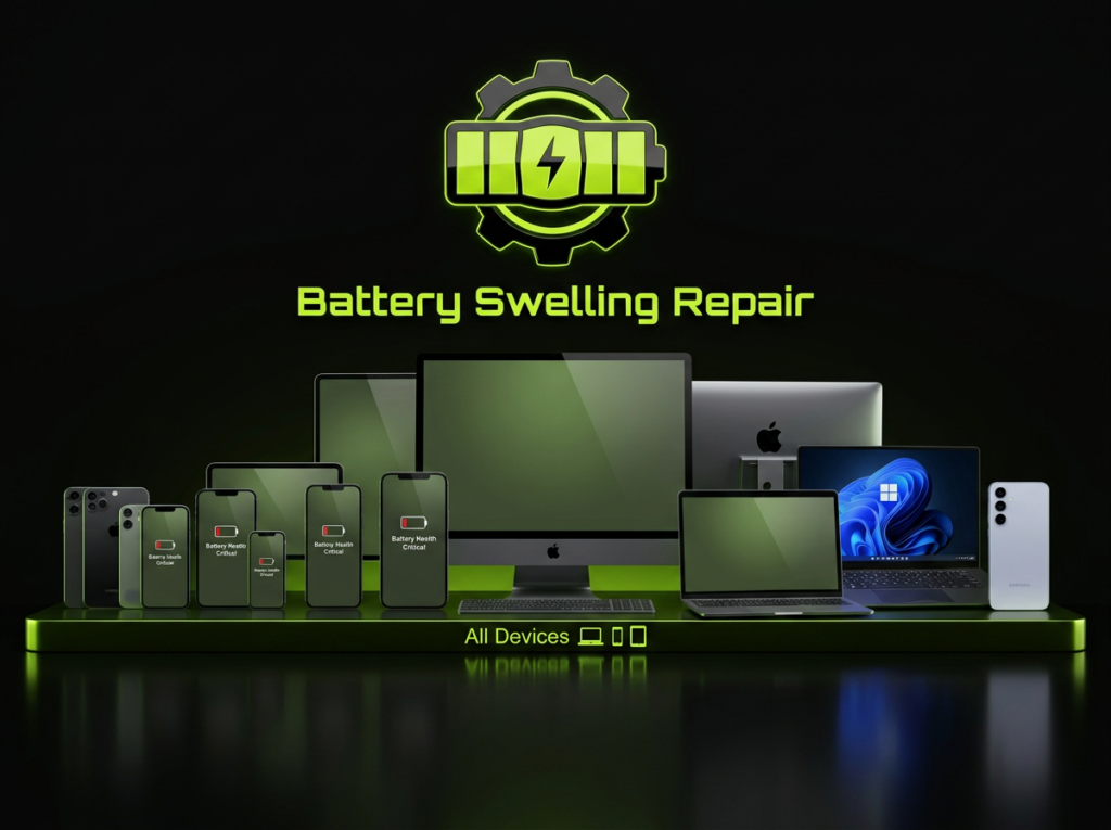 battery swelling repair, all devices.