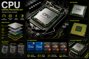 Local family-owned repair shop helping customers with CPU replacement in Madison, TN.
