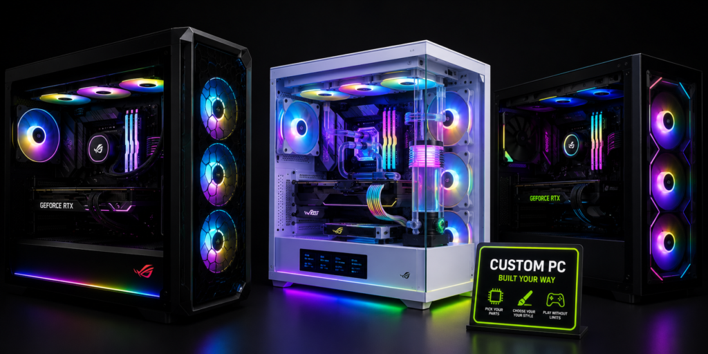 Custom PC builds and gaming computer services in Madison and Hendersonville, Tennessee