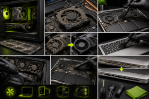 Local computer dust cleanup service in Madison and Hendersonville, TN.