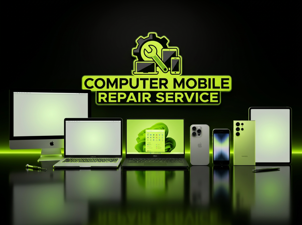 Local family-owned repair shop helping customers with same day screen repair in Madison, TN.
