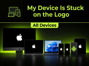 Local device repair service for devices stuck on the logo in Madison and Hendersonville, TN.