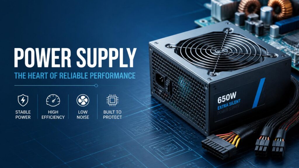 Power supply replacement and repair services for desktop and laptop computers in Madison, TN