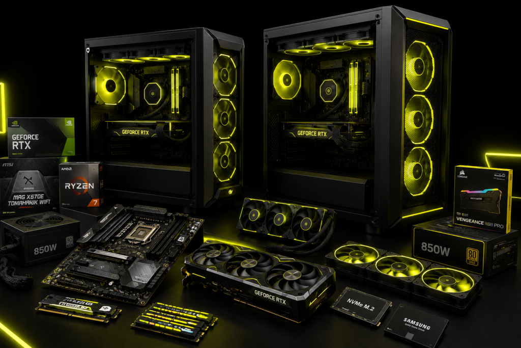Local family business building custom PCs near you.