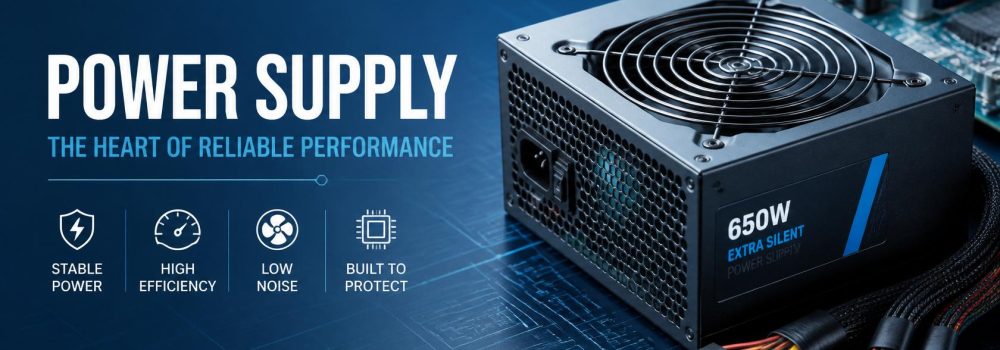 Power supply replacement and repair services for desktop and laptop computers in Madison, TN